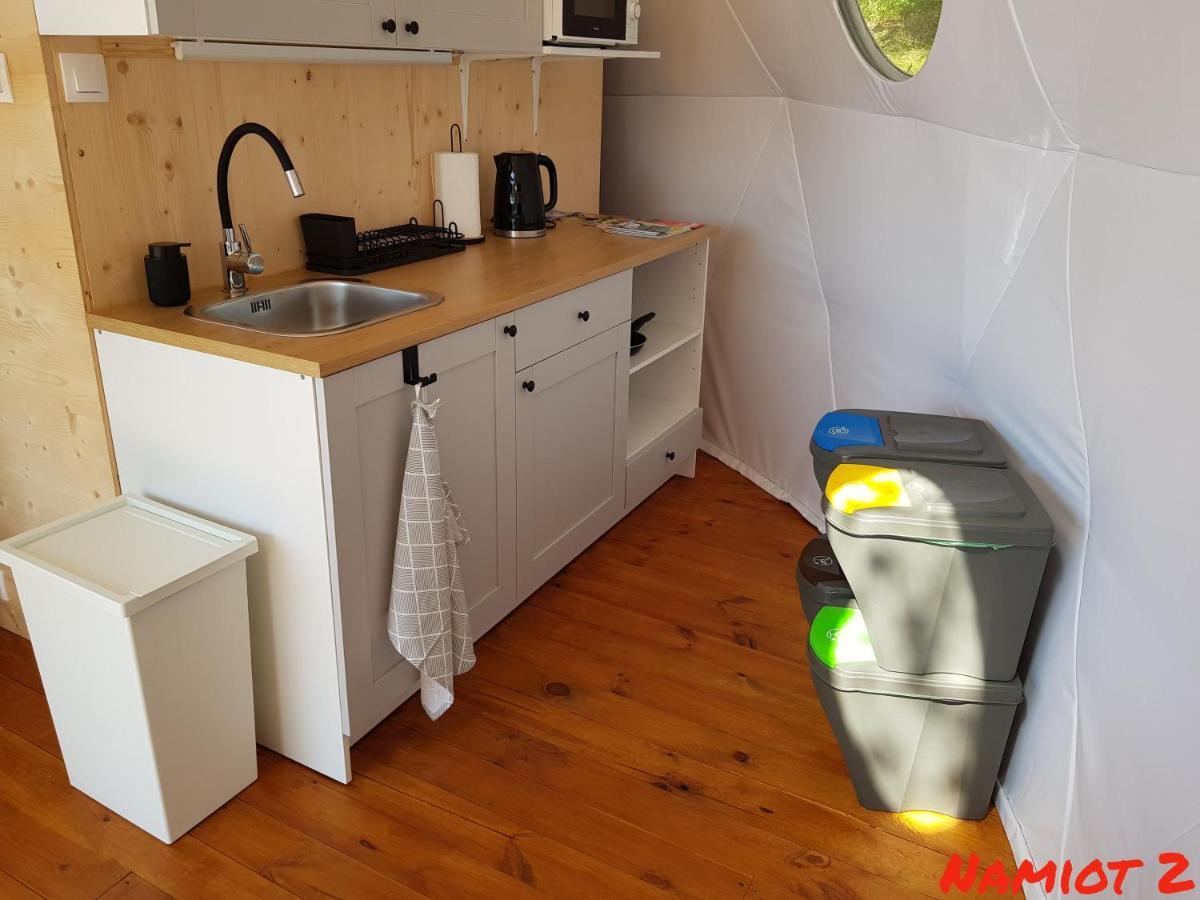 Międzybrodzie Bialskie Energy Glamp酒店 外观 照片