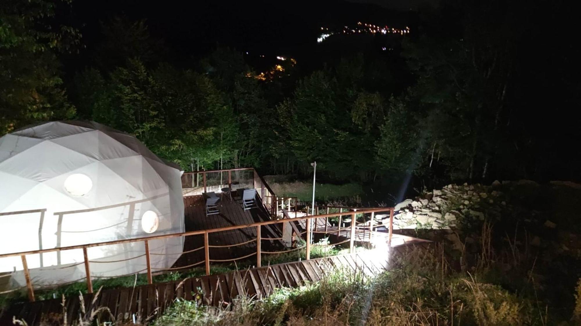 Międzybrodzie Bialskie Energy Glamp酒店 外观 照片