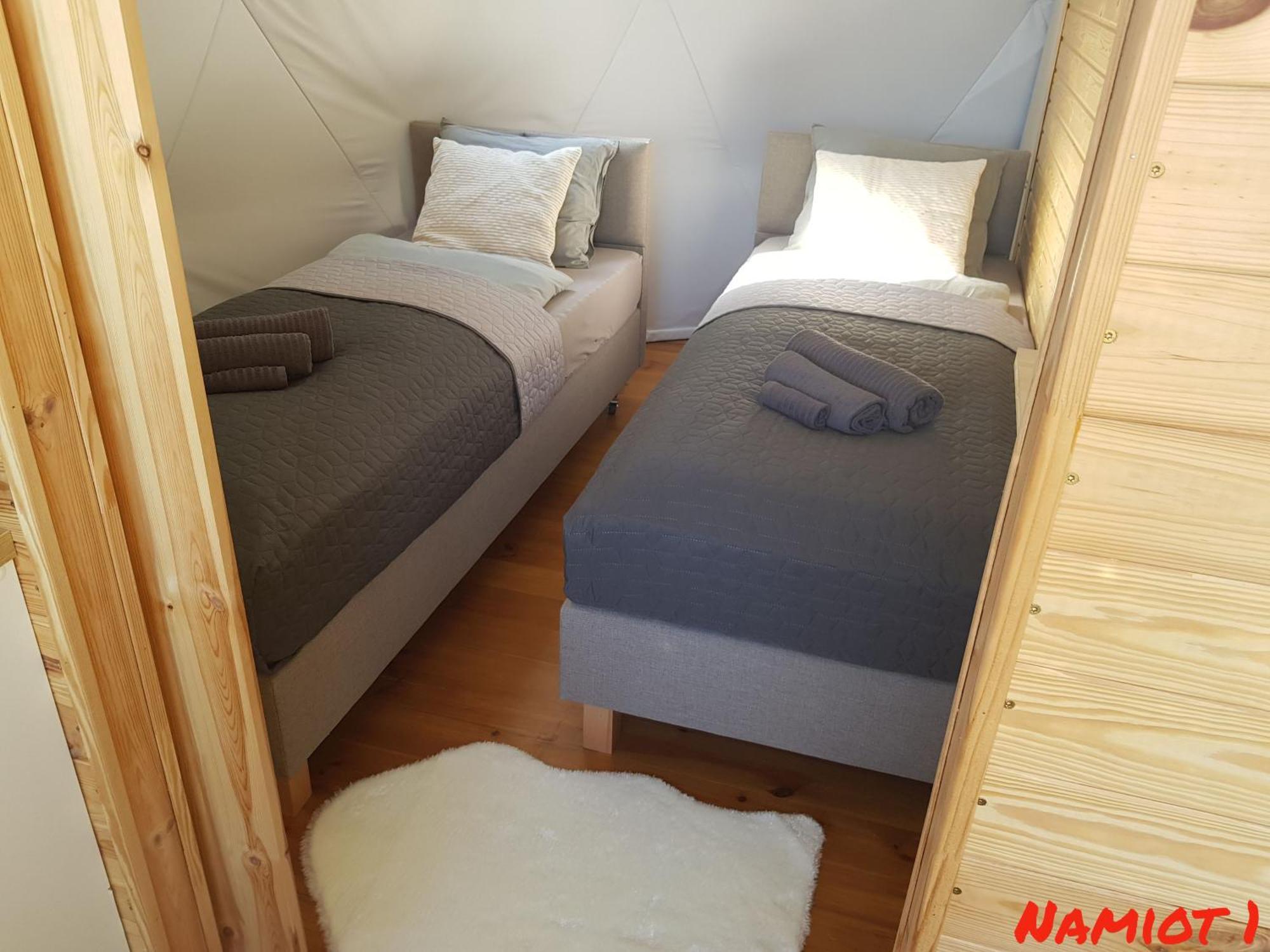 Międzybrodzie Bialskie Energy Glamp酒店 外观 照片
